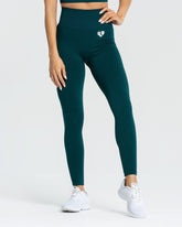 بنطال Move Seamless Leggings | Smaragd باللون الأخضر الصلب